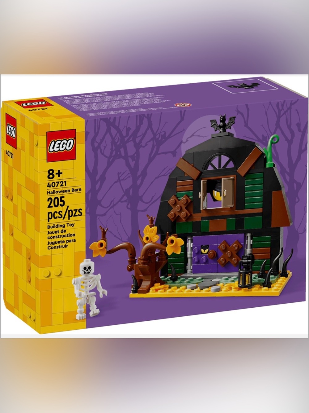 New LEGO Creator 40721 Halloween Barn Skeleton Bat Factory Sealed Box